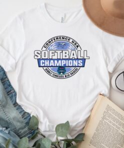 MTSU Blue Raiders 2023 NCAA C USA Softball Conference Tournament Champions T Shirt