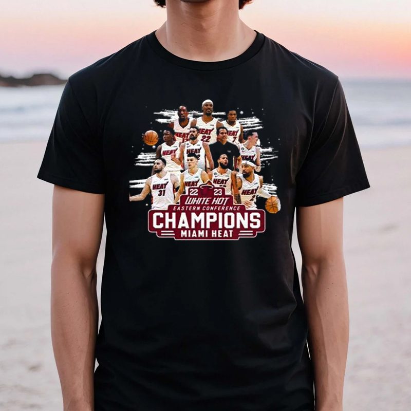 Miami Heat 2023 White Hot Eastern Conference Champions shirt
