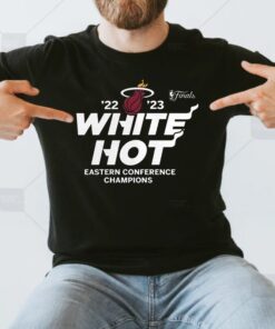 Miami Heat Fanatics Branded 2023 Eastern Conference Champions Spin Hometown Mantra T-Shirts