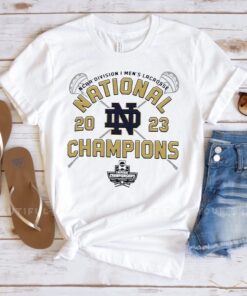 Notre Dame Fighting Irish Champion 2023 Ncaa Men’s Lacrosse National Champions Locker Room T Shirt