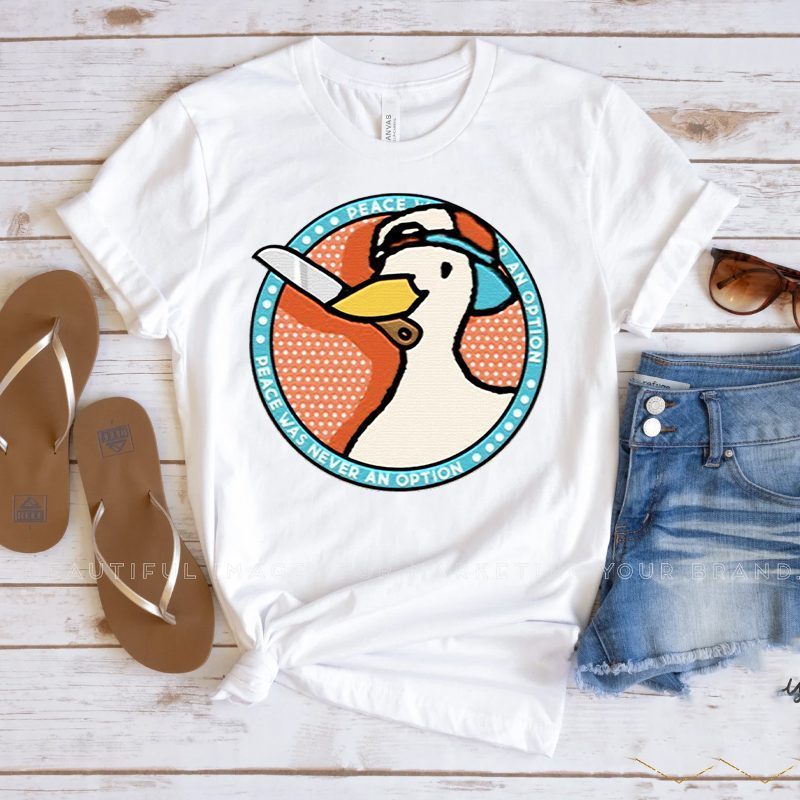 Peace Was Never An Option Subaru’s Duck Hololive t shirt