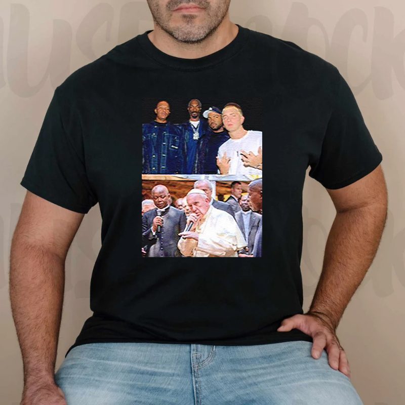 Pope Francis Eminem shirt