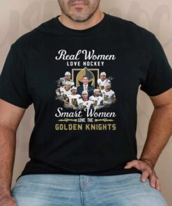 Real Women Love Hockey Smart Women Love Vegas Golden Knights Shirt