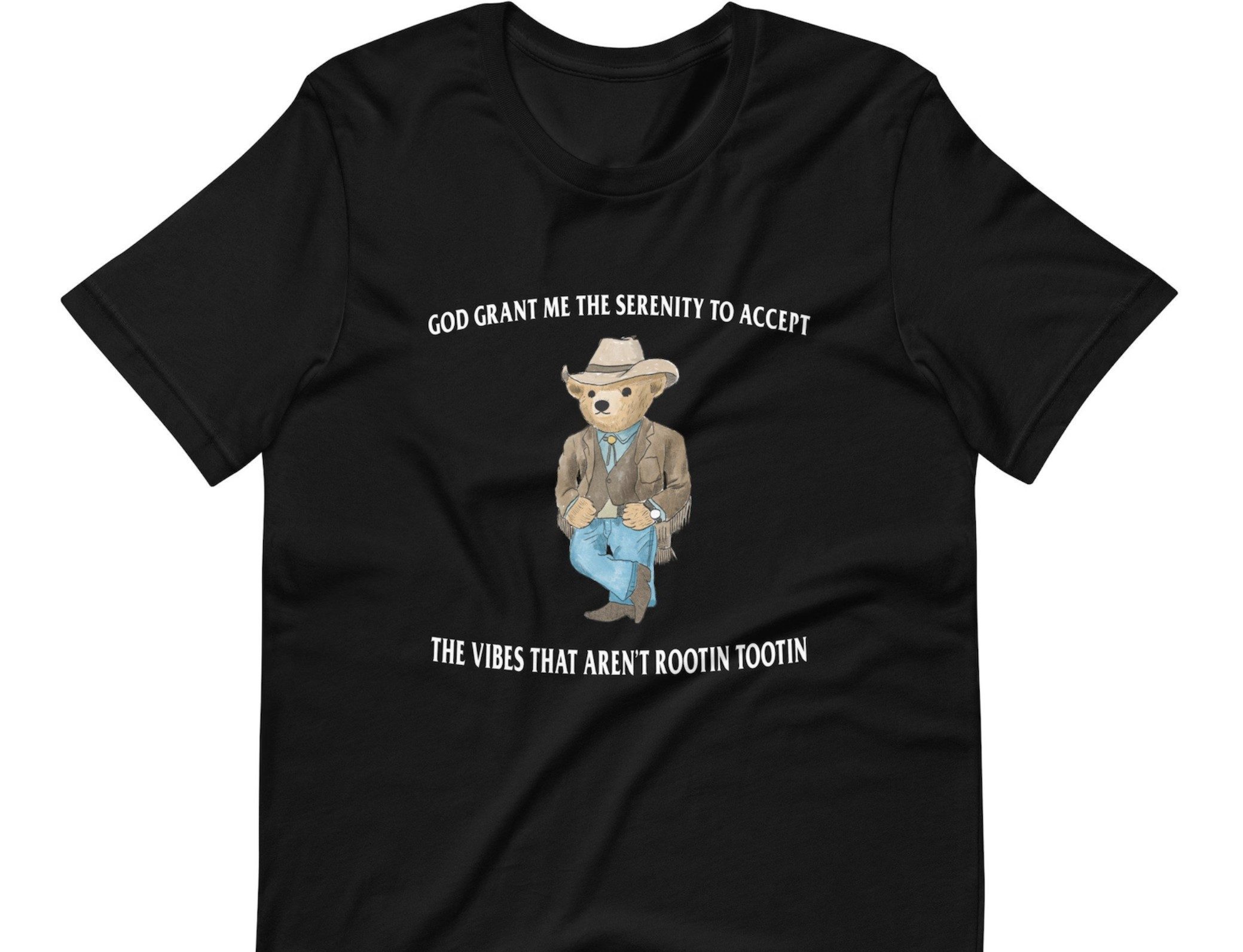 Serenity Bear Womens T-Shirt
