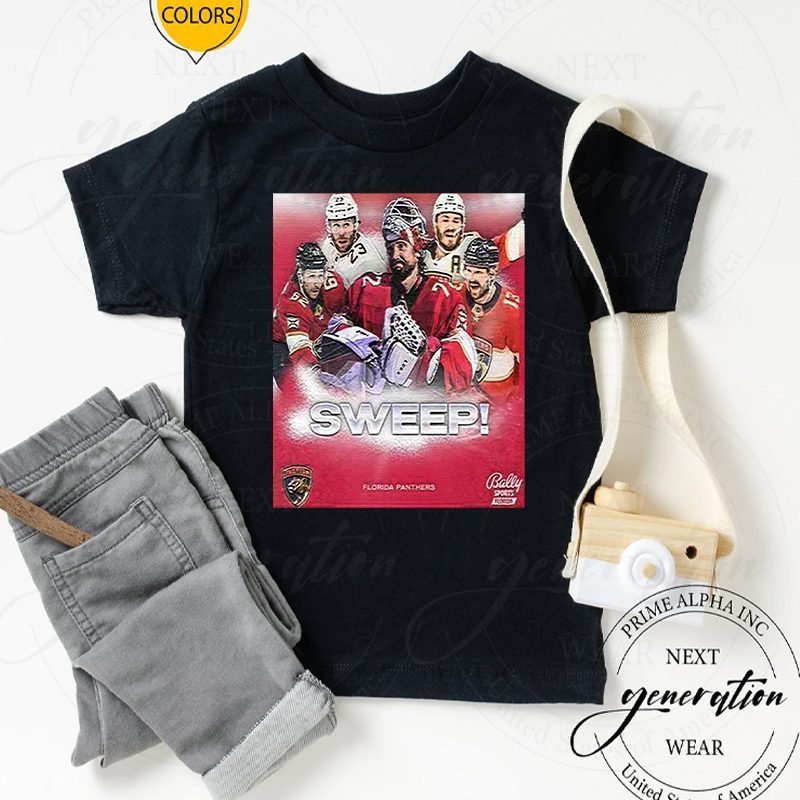 The Florida Panthers Really Pulled Off A Sweep Stanley Cup Finals in the 2023 NHL Shirt