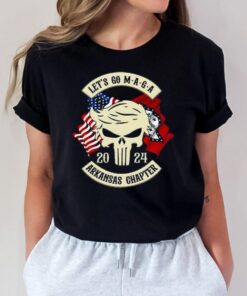 Trump Skull Let’s Go Maga 2023 Arkansas Chapter shirt