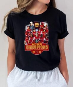 2023 NCAA Softball National Champions Oklahoma Sooners Women’s Team shirt