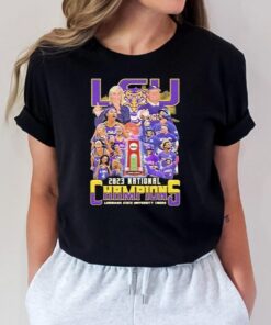 2023 National Champions Louisiana State University Tigers T-Shirt