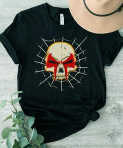 Across The Spiderverse Spider Man 2099 Skull shirt