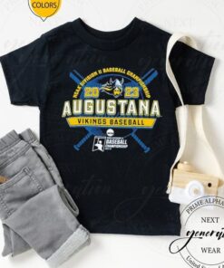 Augustana Vikings 2023 NCAA Division II baseball championship shirts