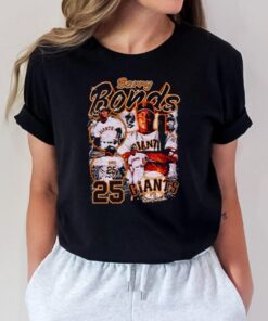 Barry Bonds 25 San Francisco Giants signature shirt