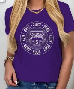 Northwestern Women's Lacrosse 2023 national champs shirt