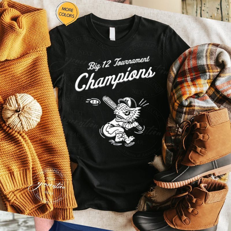 TCU Horned Frogs Big 12 Tournament Championship shirt