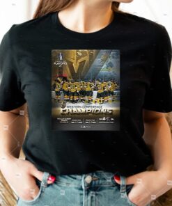 Vegas Golden Knights 2023 Western Conference Champions Framed Shirt