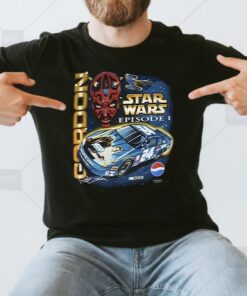 Vintage NASCAR Jeff Gordon Star Wars Shirts