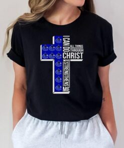 vancouver Canucks I can do all things through Christ who strengthens me cross t shirts