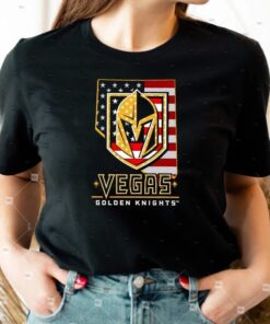 vegas Golden Knights American flag 4th of July t shirts