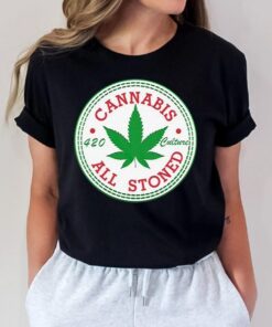 weed cannabis stoned smoke 420 culture smoking graphic shirt