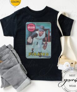 1969 Topps Rookie Dock Ellis Pirates TShirts