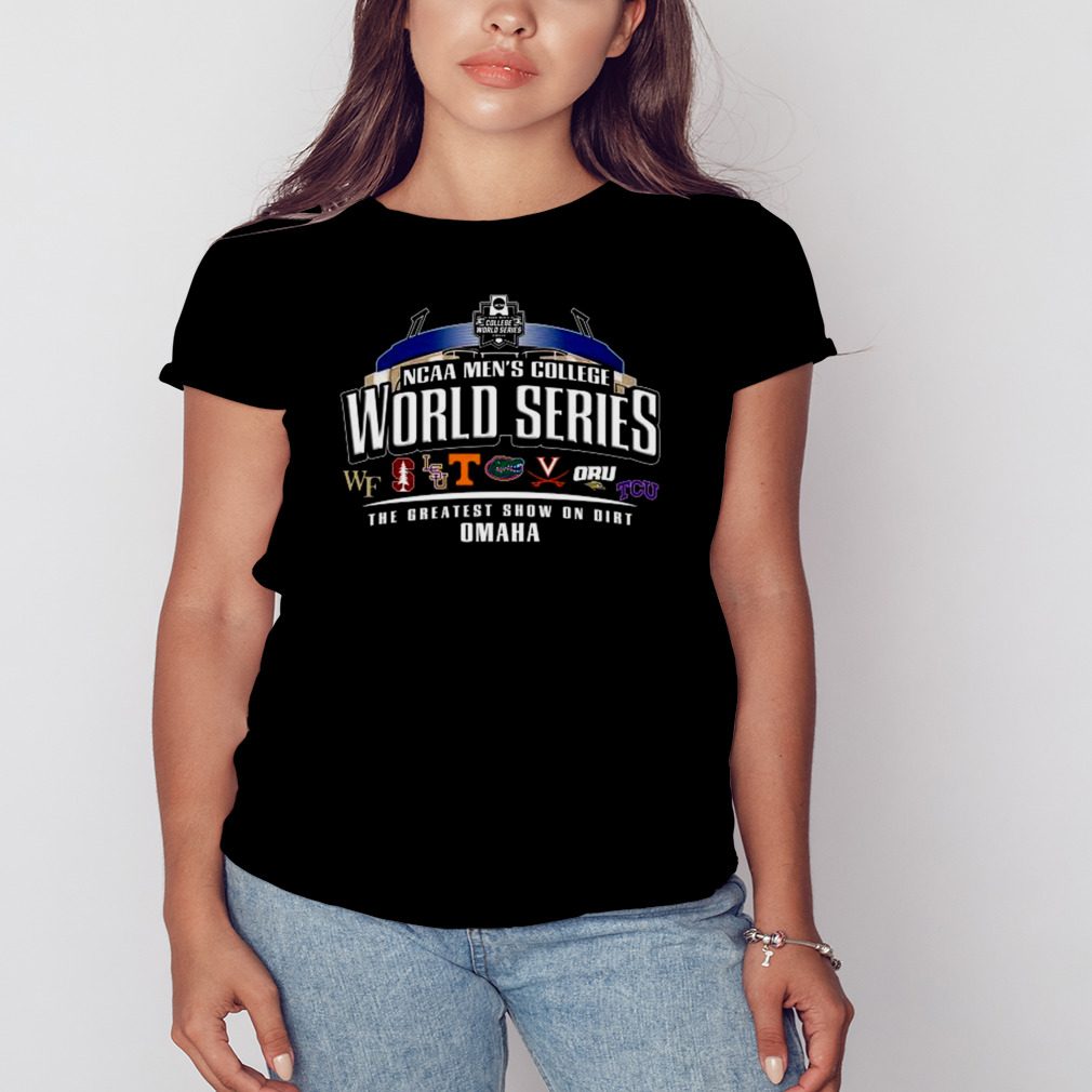 2023 College World Series The Greatest Show On Dirt Omaha Shirt
