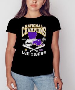 2023 National Champions College World Series LSU Tigers Shirt