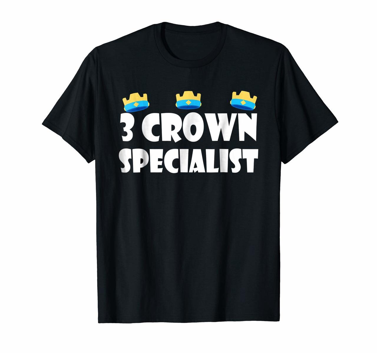 3 Crown Specialist TShirt Perfect for Mobile GamingGamers