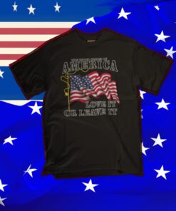 America, Love it or Leave it Patriotic Shirt