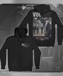 Volbeat Rewind, Replay, Rebound Zip Hoodie