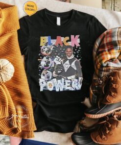 Walter Jones Black Power Ranger tshirt