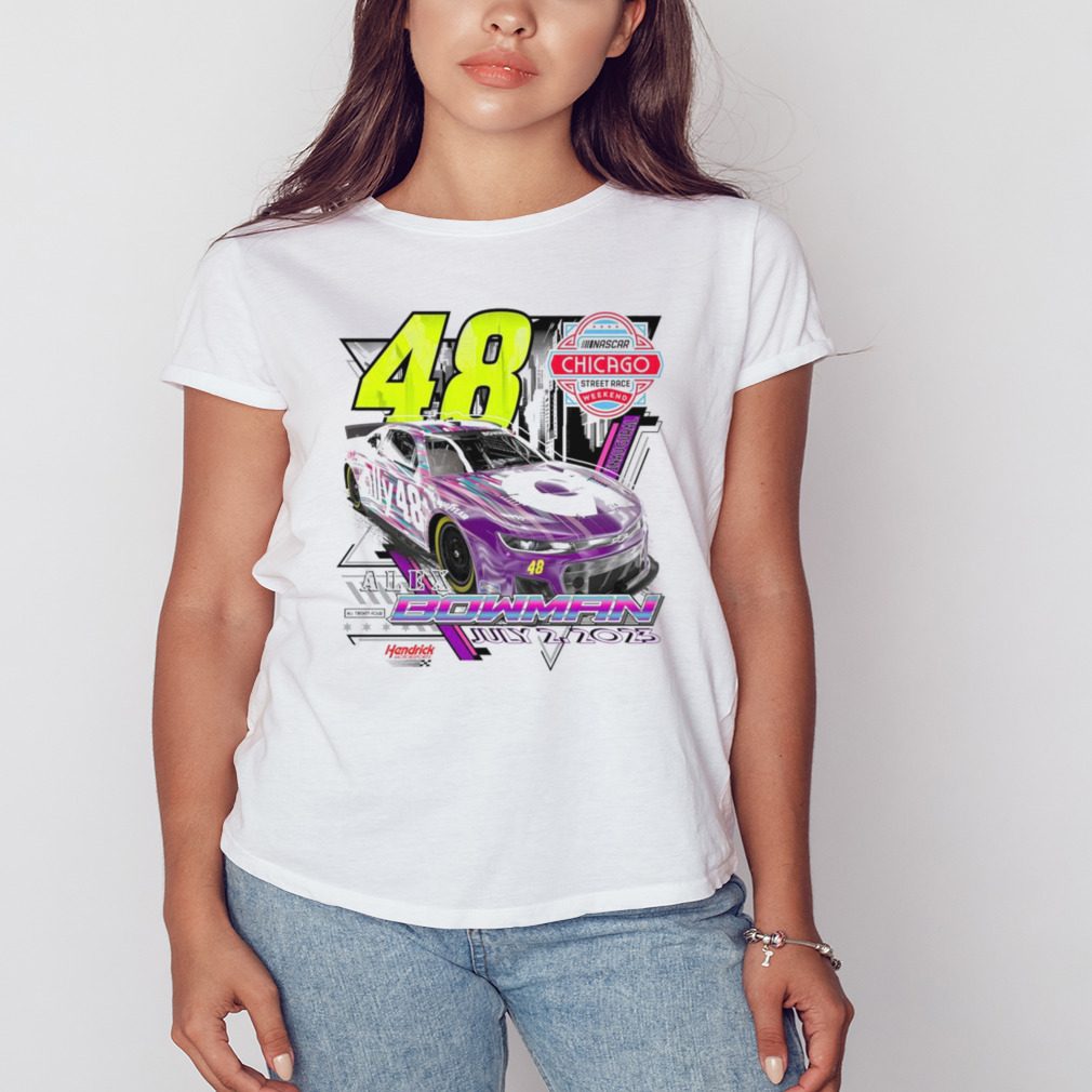 alex Bowman Hendrick Motorsports Team Collection 2023 Grant Park 200 shirt