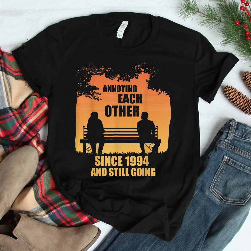 Annoying Each Other Since 1994 And Still Going Sunset Couple Shirt