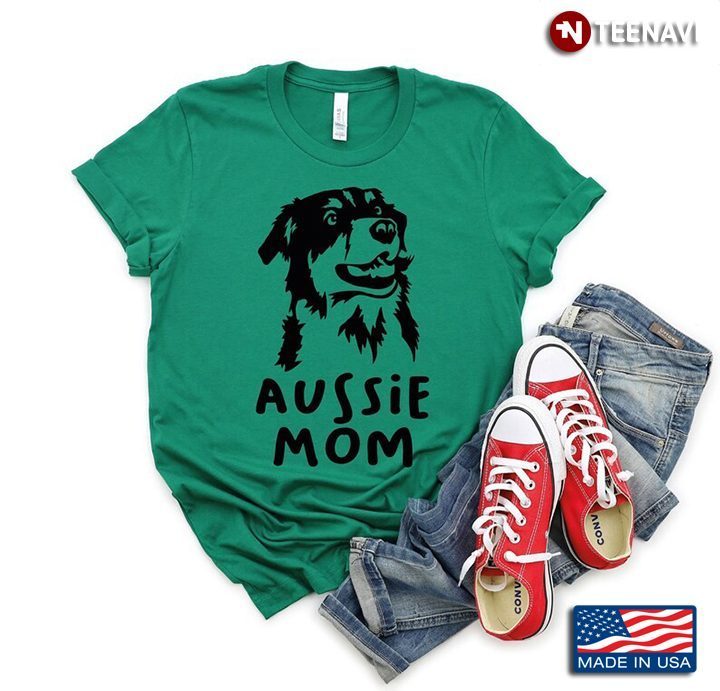 Aussie Mom Australian Shepherd Dog Lover for Mother's DayShirt