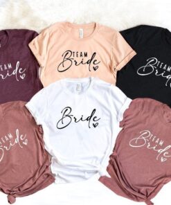 Bachelorette Party Shirt, Team Bride