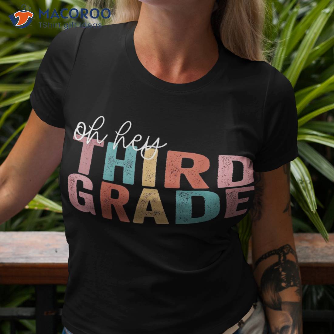 Back To School Students Teacher Oh Hey 3rd Third Grade Shirt