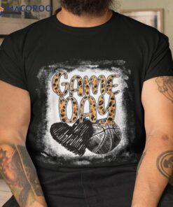 Basketball Game Day Leopard Cheetah Lover Shirt