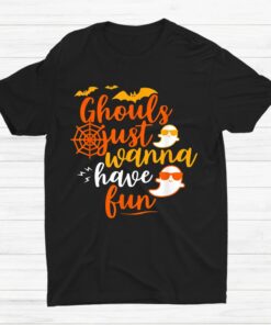 Bat Ghost - Ghouls Just Wanna Have Fun Halloween Shirt