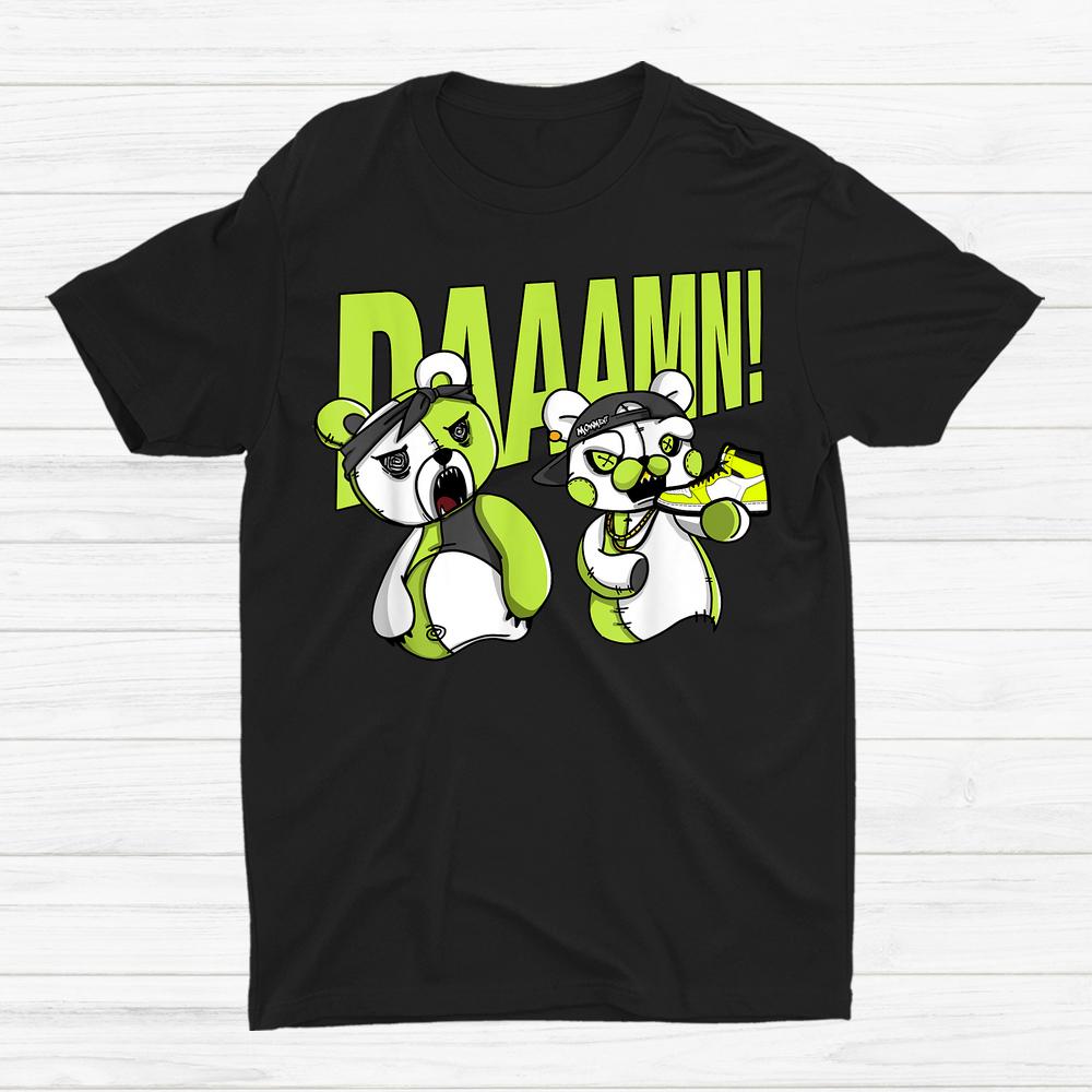 Bear Damm Retro High Og Visionaire Volt 1s Matching Shirt