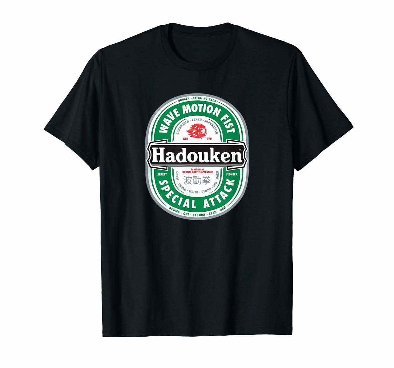 Beer Logo Hadouken T-Shirt for the Street and Fighter Hoodies