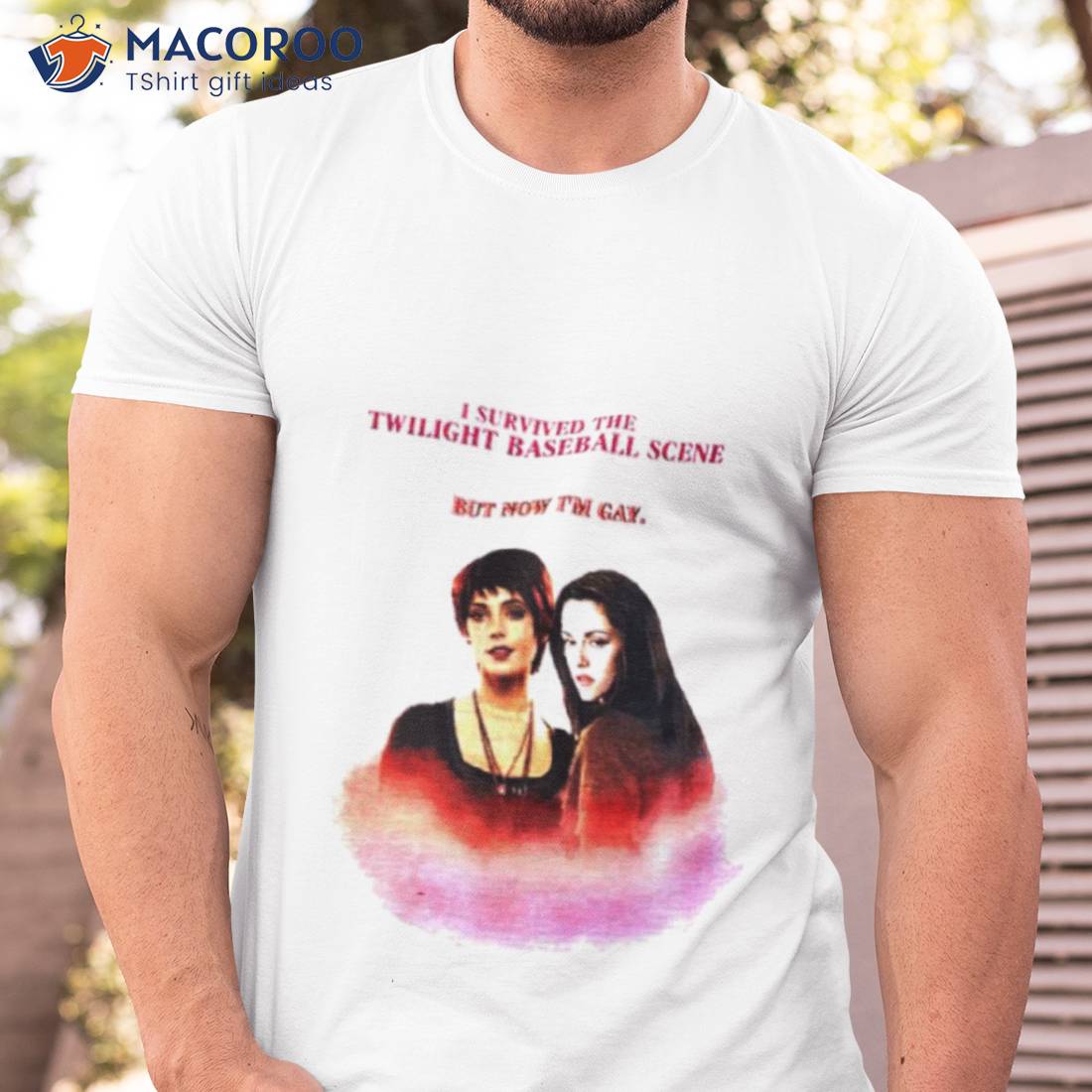 Bella And Alice Baby I Survived The Twilight Baseball Scene But Now I’m Gay Shirt