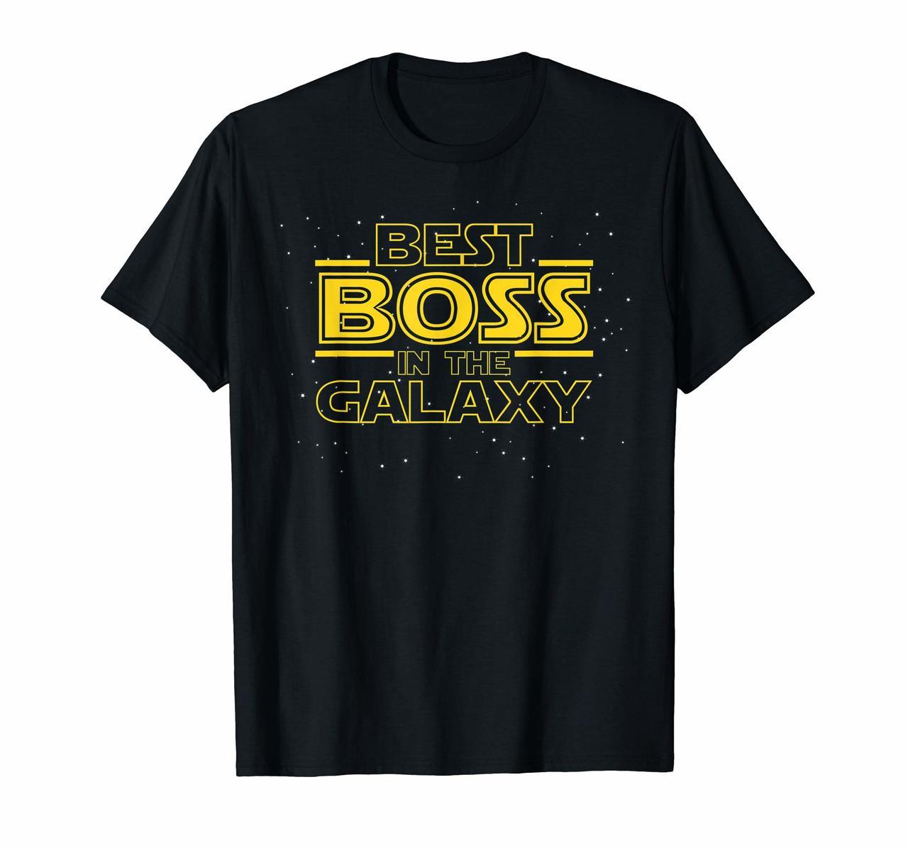 Best Boss in the Galaxy Boss T Shirt Boss Day Gift Hoodies