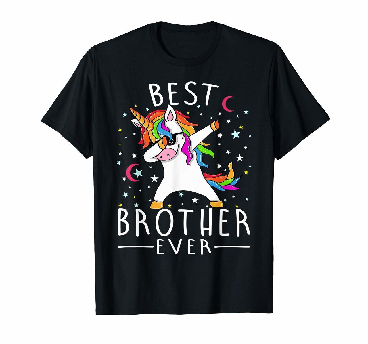Best Brother Ever Dabbing Unicorn T-Shirt Hoodies