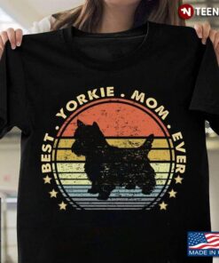 Best Yorkie Mom Ever VintageShirt