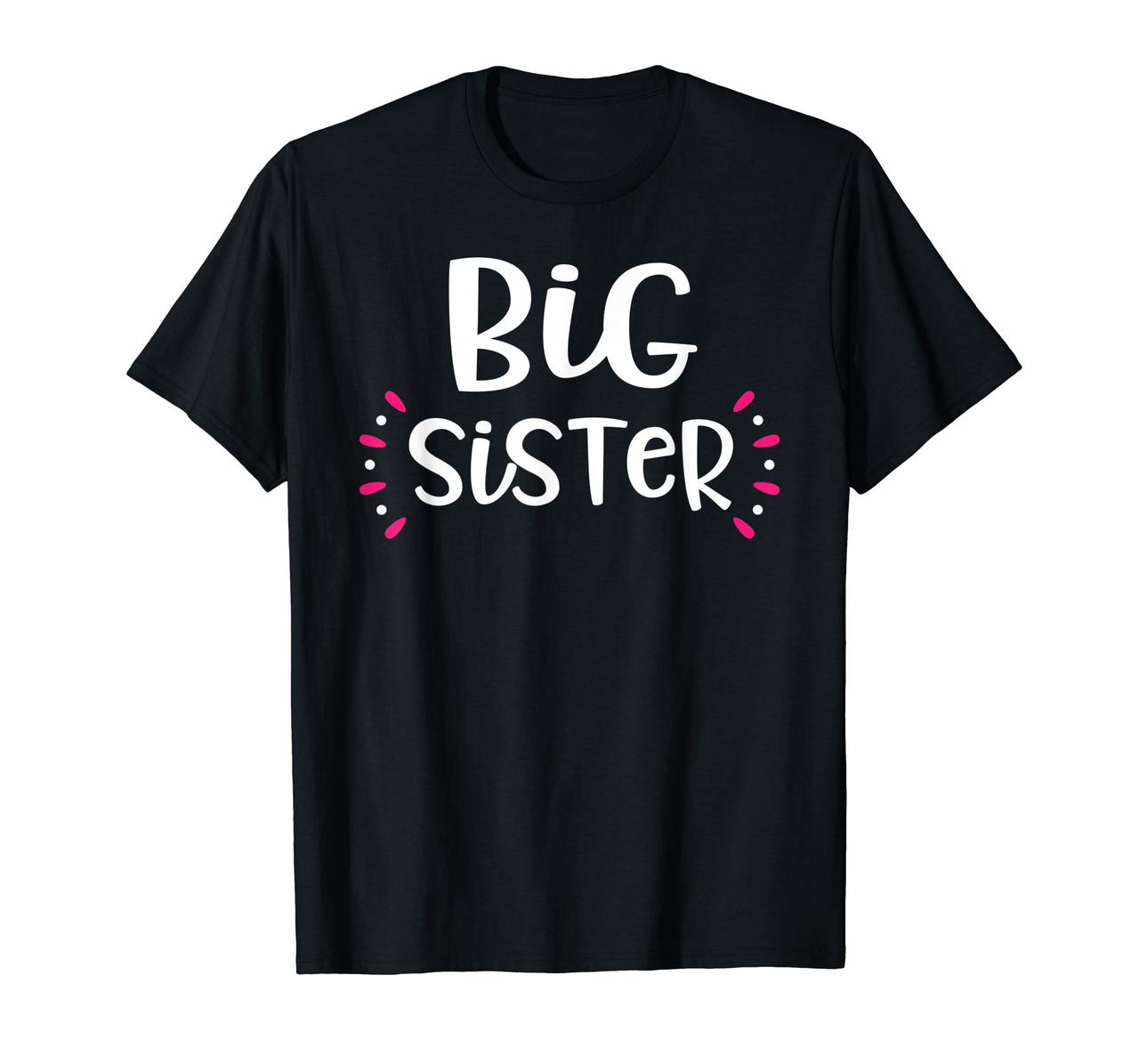 Big Sister T-Shirt Kids Girls Teen Baby Family Outfits Gift Hoodies