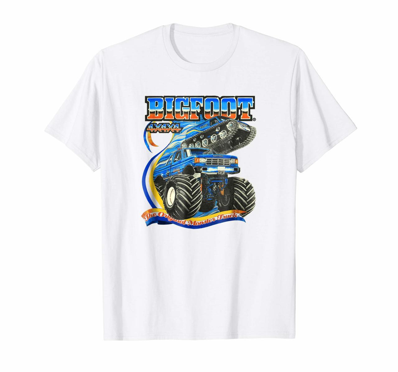 BIGFOOT Fastrax  80s BIGFOOT T-Shirt Color Options 2 Hoodies