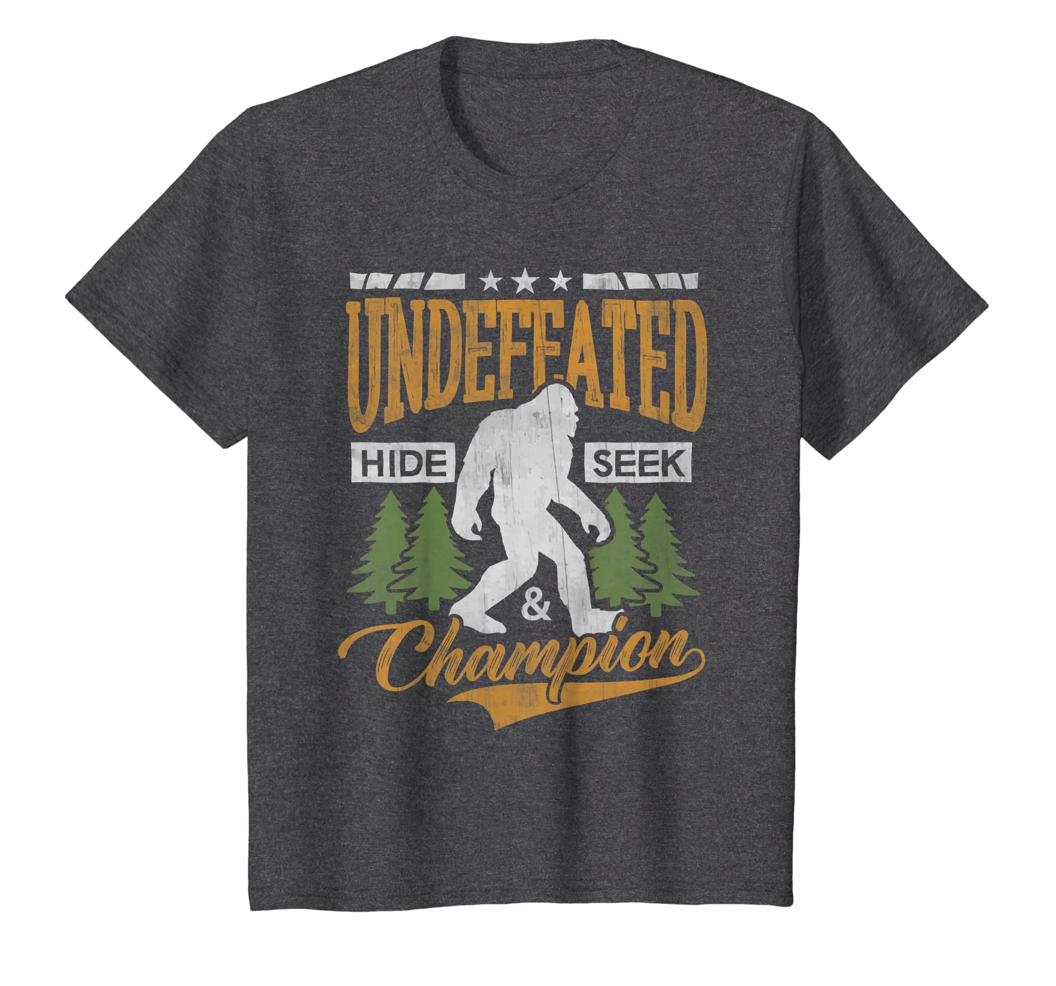Bigfoot T-shirt Undefeated Hide  Seek Sasquatch Yeti Gift news link Hoodies