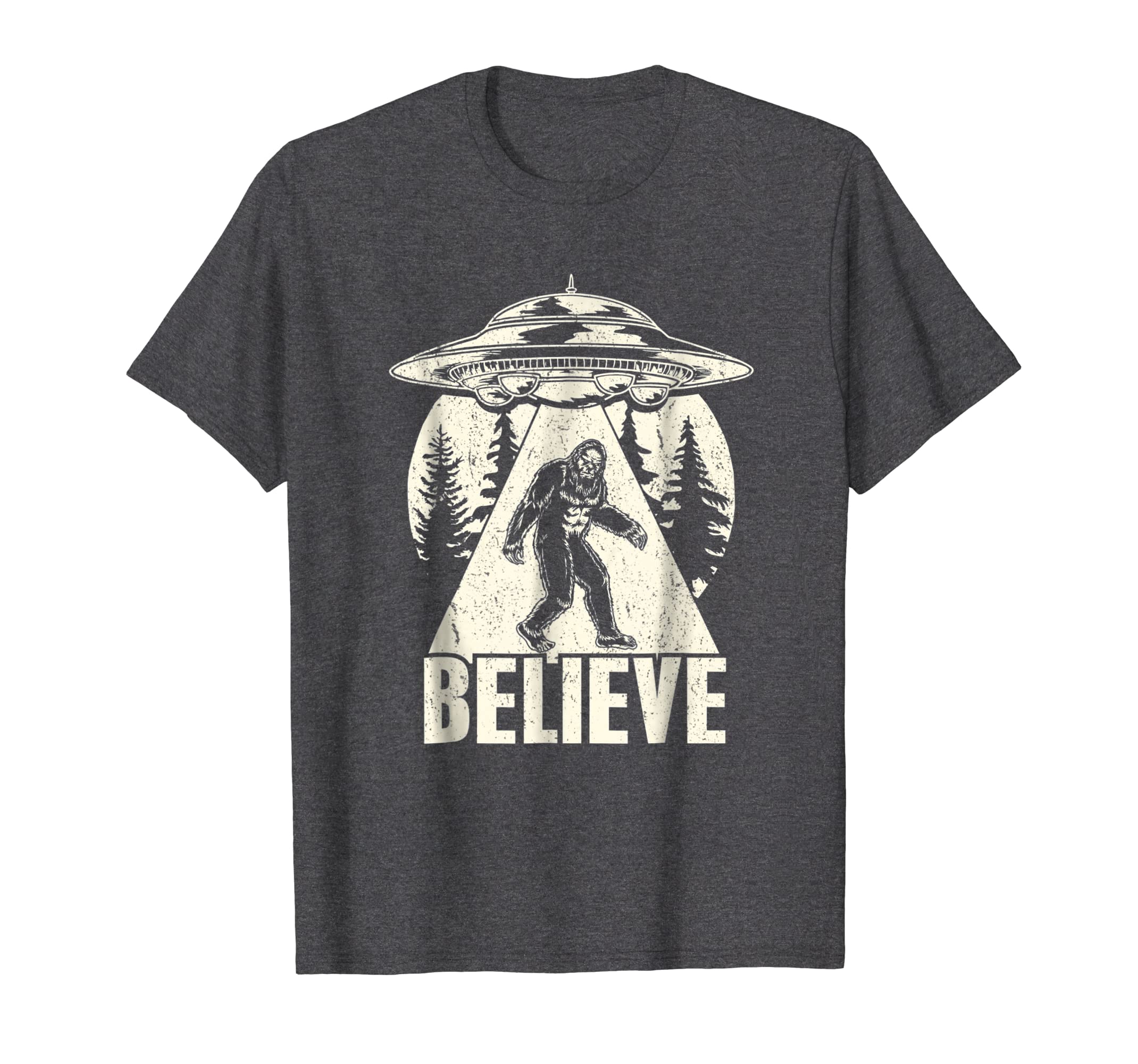 Bigfoot Ufo Aliens Shirt Believe Sasquatch Gift T-Shirt news Hoodies