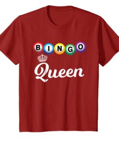 Bingo Shirt Bingo Queen - Bingo Player Gift T-Shirt news Hoodies