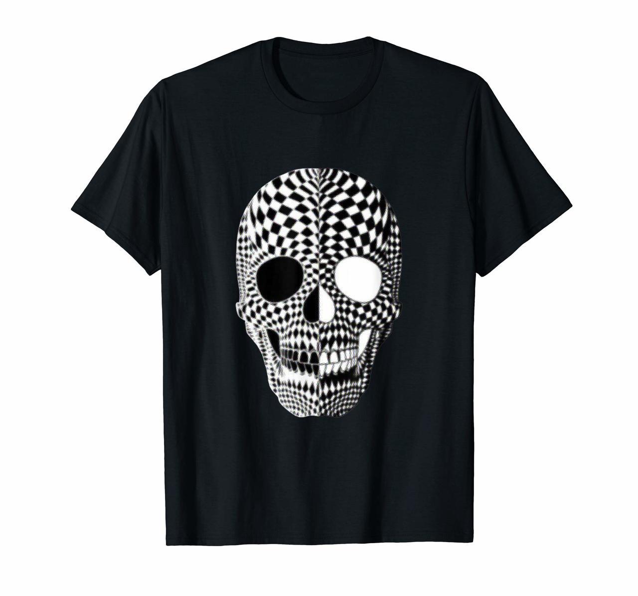 BiPolar Skull Checkered Mirrored Inverted Mental Disorder Hoodies