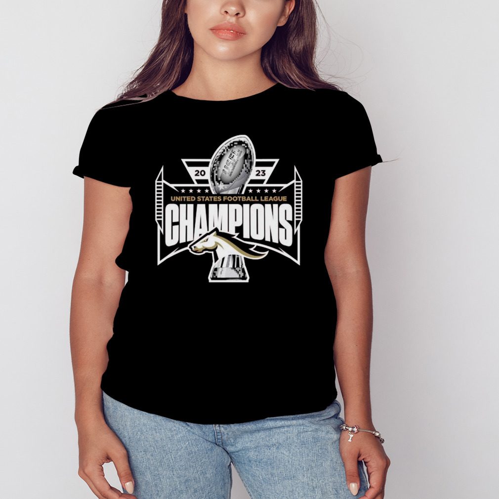 birmingham Stallions 2023 United States Football League Champions logo Shirt