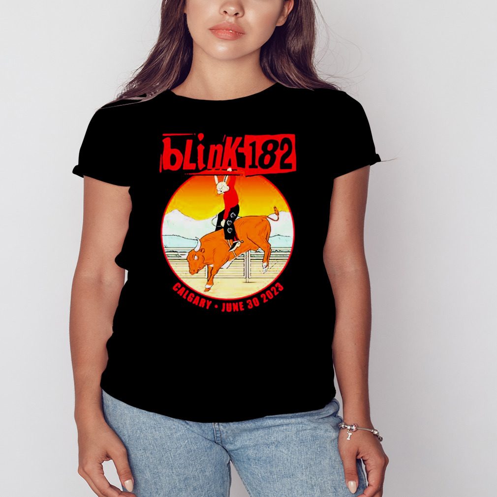 Blink-182 Tour 2023 Calgary June 30 2023 Fan Gifts T-Shirt